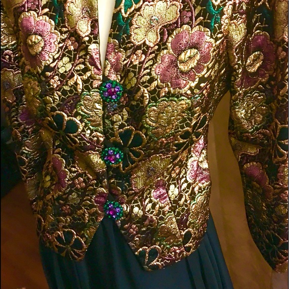 Beautiful evening 2pc cocktail party dress - Picture 2 of 8